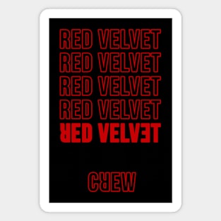 RED VELVET CREW Magnet